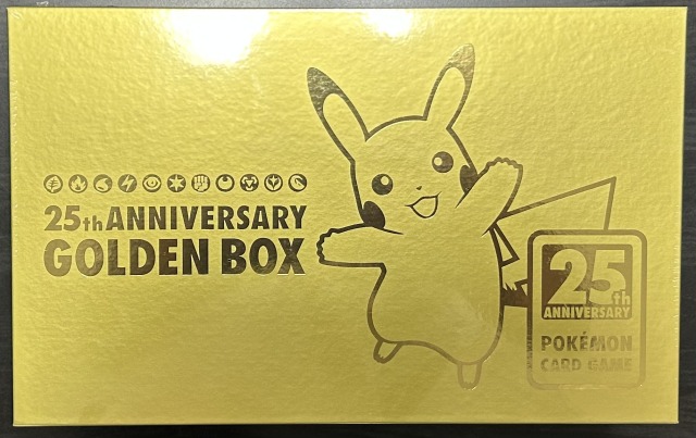 25th ANNIVERSARY GOLDEN BOX【未開封BOX】(サプライ)※商品画像あり